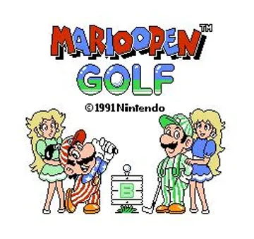 Mario Open Golf (Japan) (Rev 1) screen shot title